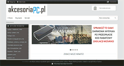 Desktop Screenshot of akcesoriapc.pl